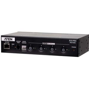 ATEN - PE4104G - PDU IP-Control Box - Zwart - 4 Uitgangen
