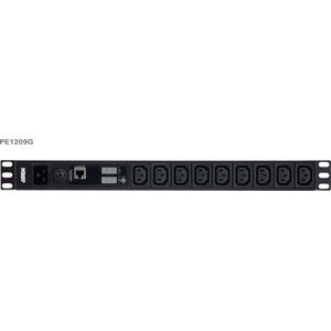 ATEN - Basic Metered PDU - 1U - 9 Uitgangen - Compacte Vormgeving