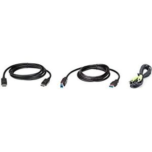 ATEN 2L-7D02UDPX3 DisplayPort-kabelset