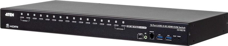 ATEN CS18216-AT-G KVM-switch Zwart