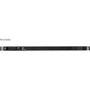 ATEN PE1216SG 0U Basic PDU met meetfunctie en overspanningsbeveiliging