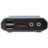 ATEN CS52DP 2-poorts USB C DP hybride kabel KVM switch
