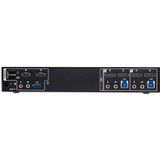 ATEN CM1942 2-poorts 4K DP Dual Display Mini Matrix Boundless KVM