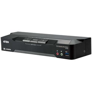 ATEN CM1942 2-poorts 4K DP Dual Display Mini Matrix Boundless KVM