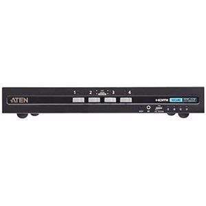 ATEN CS1184H4C KVM-switch Zwart