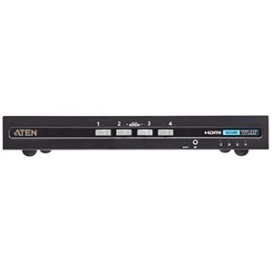 ATEN CS1184H4 KVM-switch Zwart