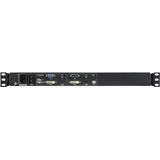 ATEN CL6700MW rack console 43,9 cm (17.3") 1920 x 1080 Pixels Metaal Zwart 1U
