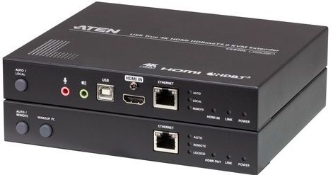 Aten - CE840 - KVM Extender - Zwart - HDMI - USB - HDBaseT 3.0