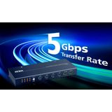 ATEN US3384I-AT KVM-switch Zwart