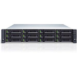Qsan Technology XCubeSAN XS3224S Ethernet/LAN Rack (4U) zwart SAN – opslagserver (harde schijf, SSD, NAS-SCSI 2,5/3,5/3,5/6,10,50,60, Intel® BASE-®, 4 GB)