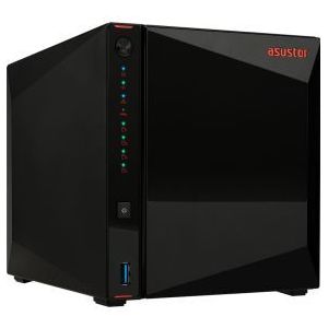 Asustor Nimbustor 4 AS5304T (0 TB), Netwerkopslag, Zwart