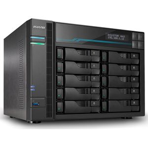 Asustor - AS7110T - NAS - Zwart - Intel Xeon - 12 Slots