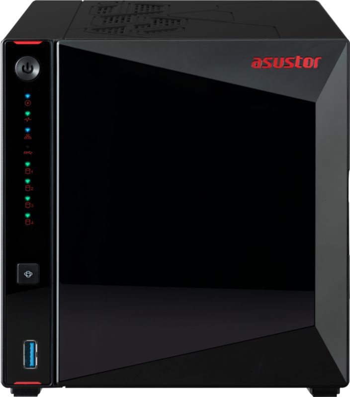 Asustor - NIMBUSTOR 4 Gen2 AS5404T - NAS-server - Zwart - 0 TB