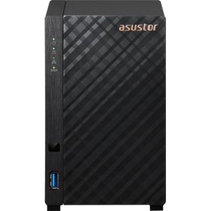 Asustor - Drivestor 2 Lite AS1102TL - Netwerkopslag - Zwart - 2-Bay
