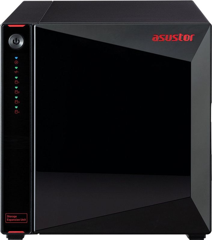 Asustor - Xpanstor 4 - Netwerkopslag - Zwart - 4-Bay