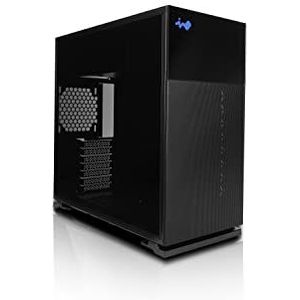 PC Behuizing - Midi Tower - Zwart - ABS en Polycarbonaat
