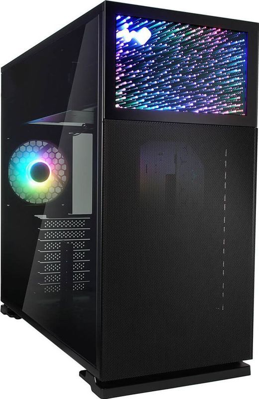 In Win N127 - Midi-toren - Zwart - PC-behuizing - Ondersteunt ATX, mATX, Mini-ITX