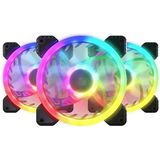 Cougar Vortex VK ARGB - Box Ventilator - 12 cm - 3 Stuks - 1500 RPM