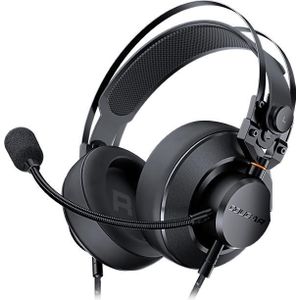 Cougar Gaming 3H550P53B.0001 Hoofdtelefoon & Headset Bedrade Hoofdband Zwart (Bedraad), Gaming headset, Zwart