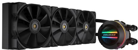 Cougar POSEIDON GT 360 Hoogwaardige AIO alles-in-één CPU-waterkoeler -Zwart