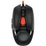Cougar - AirBlader Toernooi - Muis - Zwart - Bedraad - Ergonomisch Ontwerp