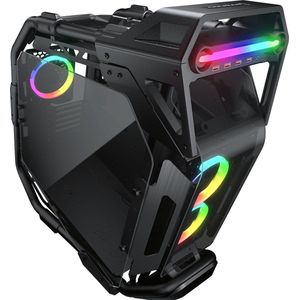 COUGAR Gaming CRATUS open frame gehard glas RGB pc behuizing voor gaming en modding