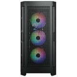 COUGAR Duoface Pro RGB - Mid Tower PC Behuizing - Zwart - Materiaal: Staal