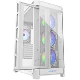 COUGAR Gaming DUOFACE PRO RGB Mid Tower Pc Behuizing met 2 frontpanelen - Wit