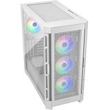COUGAR Gaming DUOFACE PRO RGB Mid Tower Pc Behuizing met 2 frontpanelen - Wit