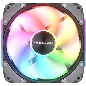Cougar - Apolar RGB - Ventilator - Zwart - 12cm - Set van 3