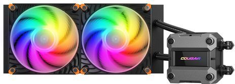 Cougar - Poseidon Ultra 240 - CPU Waterkoeler - Zwart - ARGB