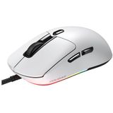 Cougar - Minos Neo RGB - Muis - Wit - Bedraad