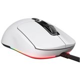 Cougar - Minos Neo RGB - Muis - Wit - Bedraad
