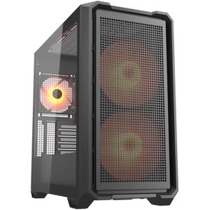 Cougar - MX600 Mini - PC-behuizing - Zwart - mATX, Mini-ITX