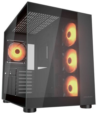 Cougar - FV150 - PC-behuizing - Zwart - Midi Tower ATX
