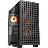 Cougar - Airface ECO - Midi-Tower - Zwart - PC-behuizing - ATX, Mini-ITX, SSI CEB, mATX