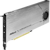AsRock - Hyper Quad - M.2 Controlekaart - Ondersteunt 4 PCIe Gen3 x4 NVMe SSD's
