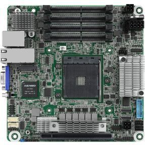 AsRock - X570D4I-2T Moederbord - Mini ITX - AMD X570 - AM4 Socket