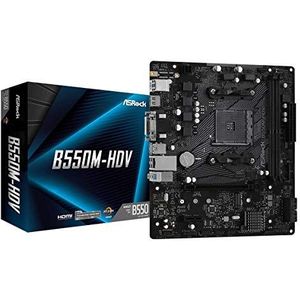 ASRock - B550M-HDV - Moederbord - Micro-ATX - AMD B550 - Socket AM4