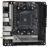 Asrock B550M-ITX/ac AMD B550 AM4 Mini ITX sleuf