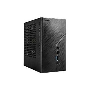 ASRock Intel Socket LGA1200 Intel H470 Zwart Mini/Booksize Barebone Systeem Model DESKMINI H470W