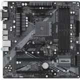 ASRock B450M Pro4 R2.0 Moederbord - AMD B450 - Socket AM4 - MicroATX