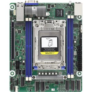 AsRock - ROMED4ID-2T - Moederbord - Mini-ITX - SP3 - Ondersteunt tot 256 GB DDR4-SDRAM