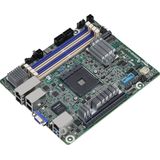 AsRock - B550D4ID-2L2T - Moederbord - Zwart - Mini-ITX - AM4