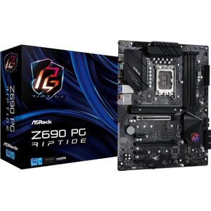AsRock - Z690 PG Riptide - Moederbord - Zwart - ATX - LGA 1700