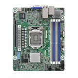 Asrock E3C256D4ID-2T moederbord Intel C256 LGA 1200 (Socket H5) mini ITX