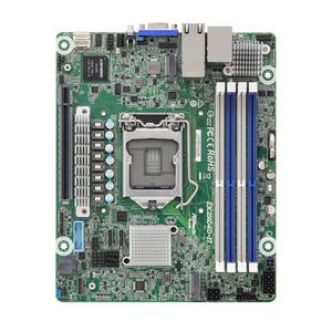 Asrock E3C256D4ID-2T moederbord Intel C256 LGA 1200 (Socket H5) mini ITX