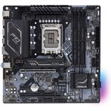 AsRock - H670M Pro RS - Moederbord - Zwart - mATX - LGA 1700 - Intel H670