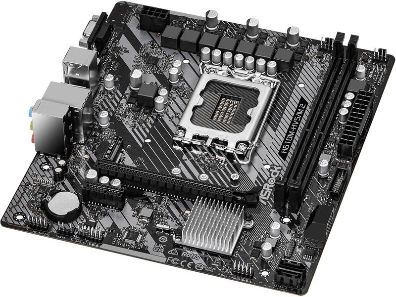 AsRock - H610M-HVS/M.2 - Moederbord - Zwart - Materiaal: PCB