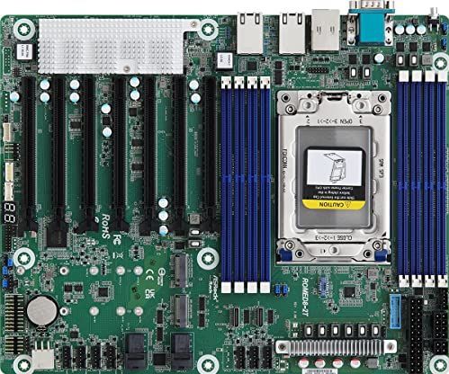 AsRock - ROMED8-2T - Moederbord - ATX - SP3 - Ondersteunt AMD EPYC 7003